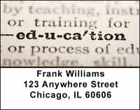 School Teachers Address Labels | LBBAH-69