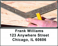 A Carpenter's Life Address Labels | LBBAH-71