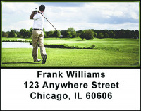 Hole in One Golf Address Labels | LBBAH-72