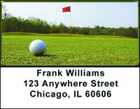 Golfing Address Labels | LBBAH-75