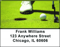Golfing Address Labels | LBBAH-75