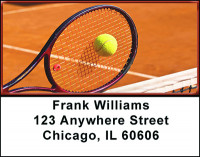 Game of Tennis Address Labels | LBBAH-76