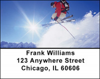 Extreme Snow Skiing Address Labels | LBBAH-80