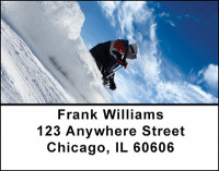 Extreme Snow Skiing Address Labels | LBBAH-80