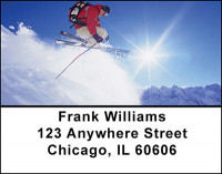 Extreme Snow Skiing Address Labels | LBBAH-80