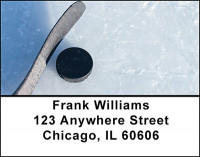 Ice Hockey Address Labels | LBBAH-83