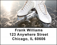 Ice Skating Address Labels | LBBAH-84