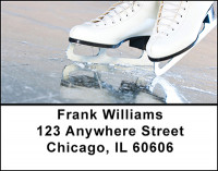 Ice Skating Address Labels | LBBAH-84