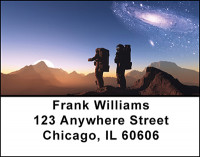 Space - A Final Frontier Address Labels | LBBAH-85