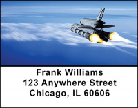 Going Into Space Address Labels | LBBAH-86