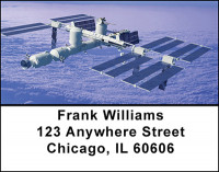 Going Into Space Address Labels | LBBAH-86
