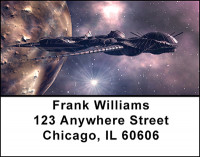 Aliens From Outer Space Address Labels | LBBAH-89