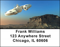 Aliens From Outer Space Address Labels | LBBAH-89