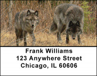 Wolf Tracking Address Labels | LBBAH-92