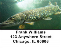 Fresh Water Fishing Address Labels | LBBAH-95