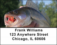 Fresh Water Fishing Address Labels | LBBAH-95