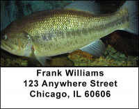 Fresh Water Fishing Address Labels | LBBAH-95