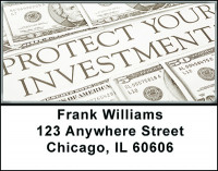 Invest Your Money Address Labels | LBBAI-05