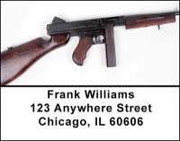 WWII Rifles and Guns Address Labels | LBBAI-09