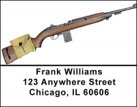 Korean War Rifles and Guns Address Labels | LBBAI-10