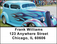Hot Rods Address Labels | LBBAI-11