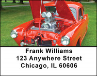 Hot Rods Address Labels | LBBAI-11