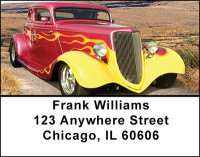 Hot Rods Address Labels | LBBAI-11