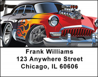 Vintage Roadsters Address Labels | LBBAI-13