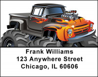 Vintage Roadsters Address Labels | LBBAI-13