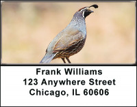 Quail Address Labels | LBBAI-14