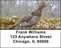 Upland Game Birds Address Labels | LBBAI-17