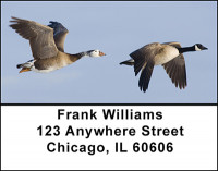 Hunting Canadian Geese Address Labels | LBBAI-23