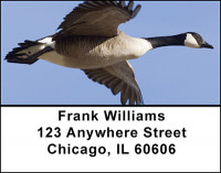 Hunting Canadian Geese Address Labels | LBBAI-23