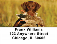 Labrador Hunting Dogs Address Labels | LBBAI-24