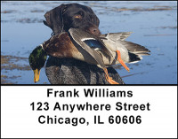 Labrador Hunting Dogs Address Labels | LBBAI-24