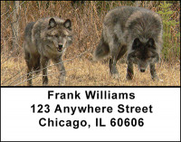 North American Predators Address Labels | LBBAI-31