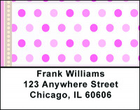 Pink Dots Galore Address Labels | LBBAI-41