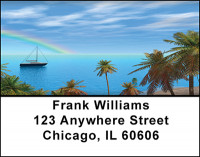 Rainbow Landscapes Address Labels | LBBAI-47