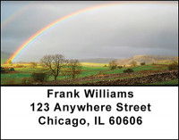 Rainbow Landscapes Address Labels | LBBAI-47