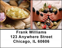 Nail Pro Collage Address Labels | LBBAI-57