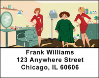 The Salon World Address Labels | LBBAI-59