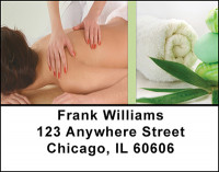 Massage Ambiance Address Labels | LBBAI-60