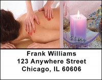 Spa Ambiance Address Labels | LBBAI-62