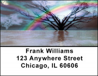 Faces In The Clouds Address Labels | LBBAI-66
