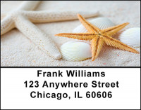 Starfish Poses Address Labels | LBBAI-78