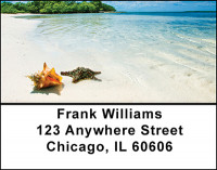 Starfish Poses Address Labels | LBBAI-78