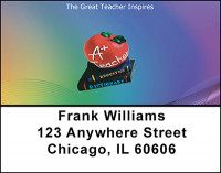 Teachers Inspiration Address Labels | LBBAI-80