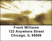 Watercolor Daisies Address Labels | LBBAI-89