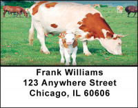 Cows and Calves Address Labels | LBBAI-90
