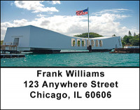 Honor Pearl Harbor Address Labels | LBBAJ-03